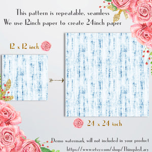 100 Seamless Distressed Tie-Dyed Digital Papers