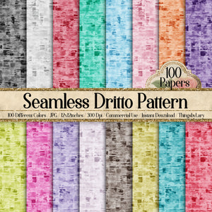 100 Seamless Noise Dritto Fabric Digital Papers