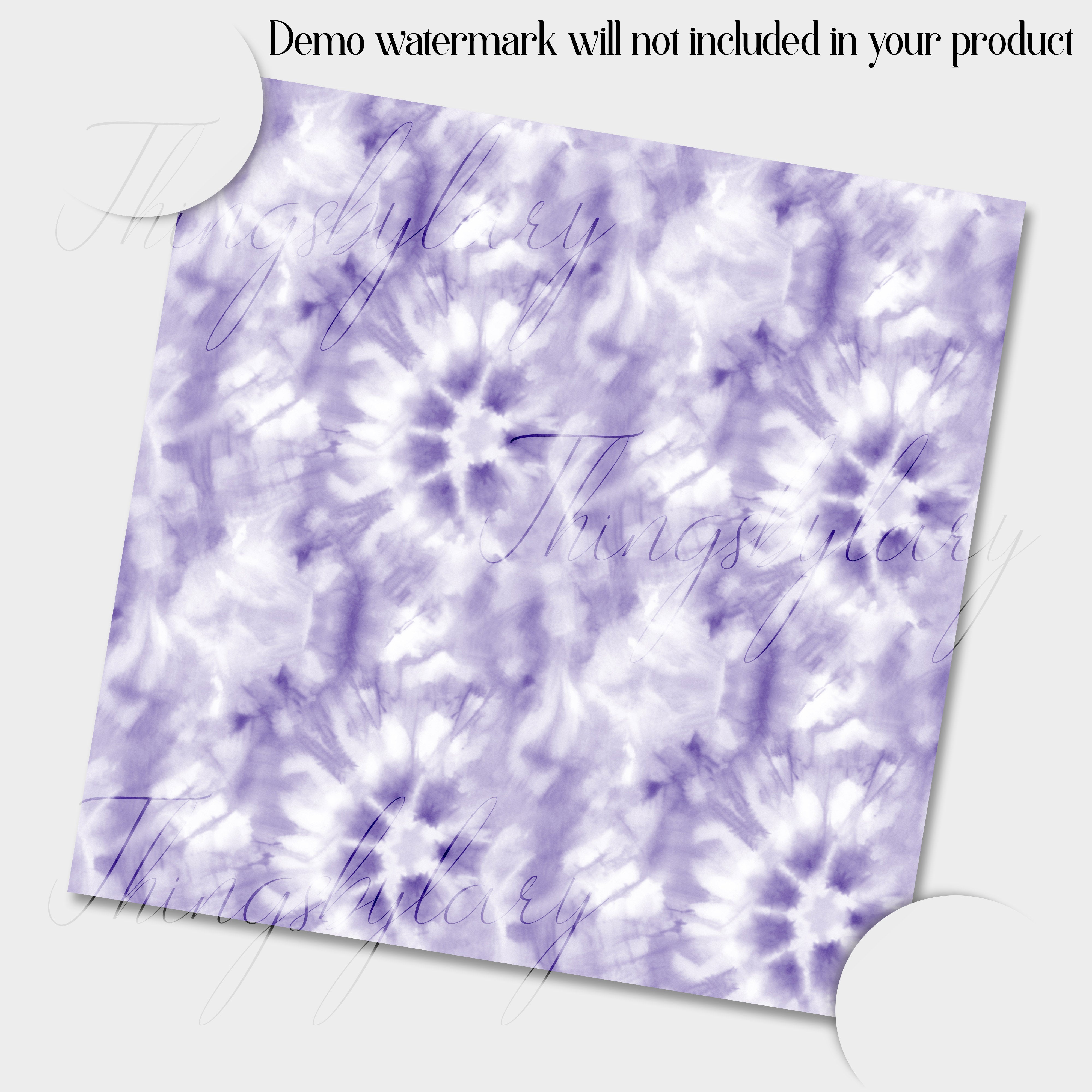 100 Seamless Watercolor Tie Dye Swirl Texture Digital Papers