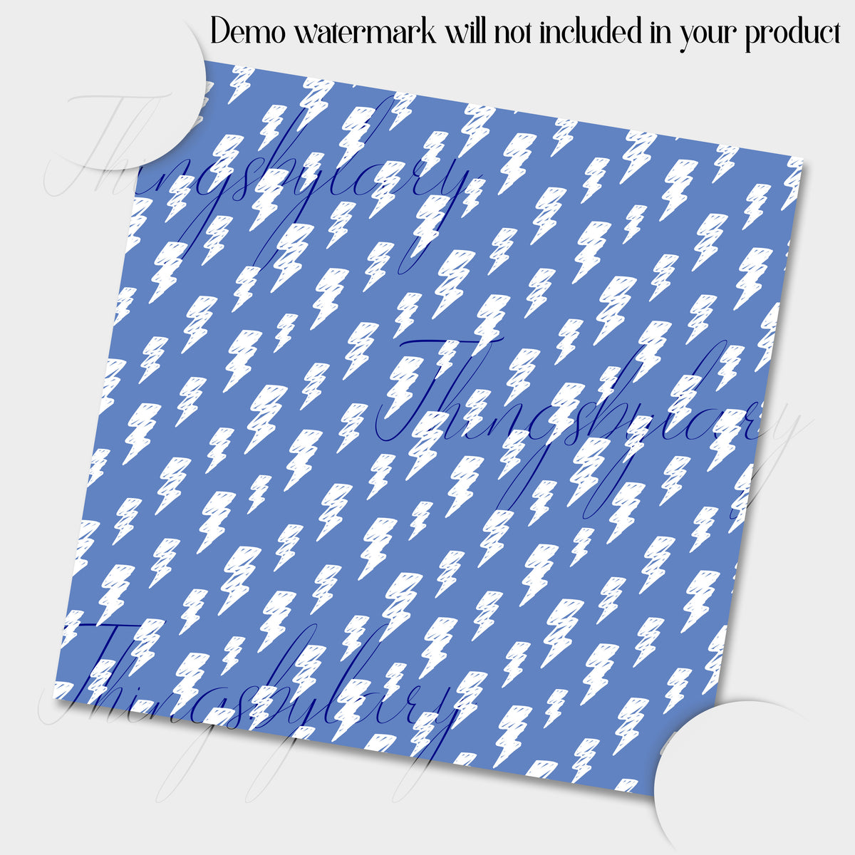 100 Seamless White Lightning Bolt Pattern Digital Papers – ThingsbyLary