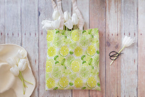 16 Seamless Watercolor Lime Lemon Citrus Digital Papers