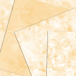 18 Seamless Gold Watercolor Digital Papers