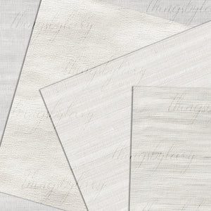 20 Seamless White Burlap Linen Sackcloth Fabric Digital Papers