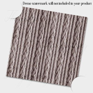 254 Seamless Real Rib Knit Sweater Digital Papers