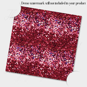 30 Seamless Red Sequin Valentine Digital Papers