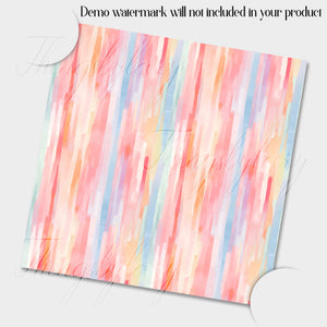 30 Seamless Watercolor Striped Gingham Seersucker Background