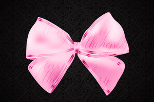 56 Baby Pink Bows and Ribbons Digital Images