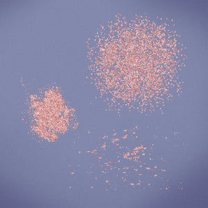70 Rosegold Glitter Particles Set PNG Overlay Images