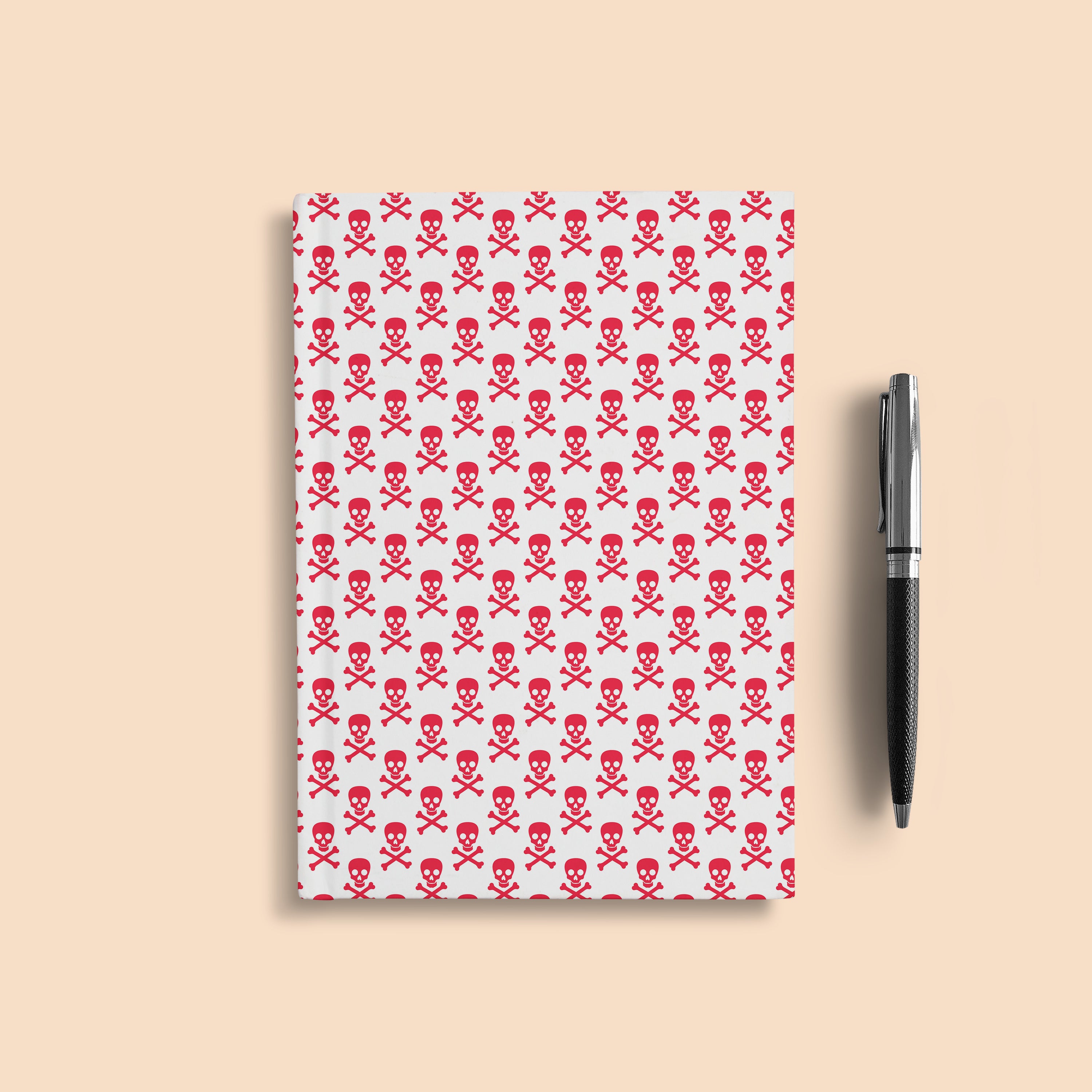 100 Seamless Color Crosses Bones with Skull Digital Papers
