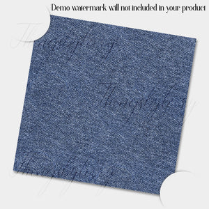 100 Seamless Denim Jeans Texture Digital Papers 12x12