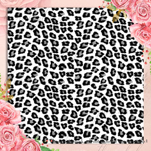 16 Seamless Black & White Animal Skin Prints Digital Papers