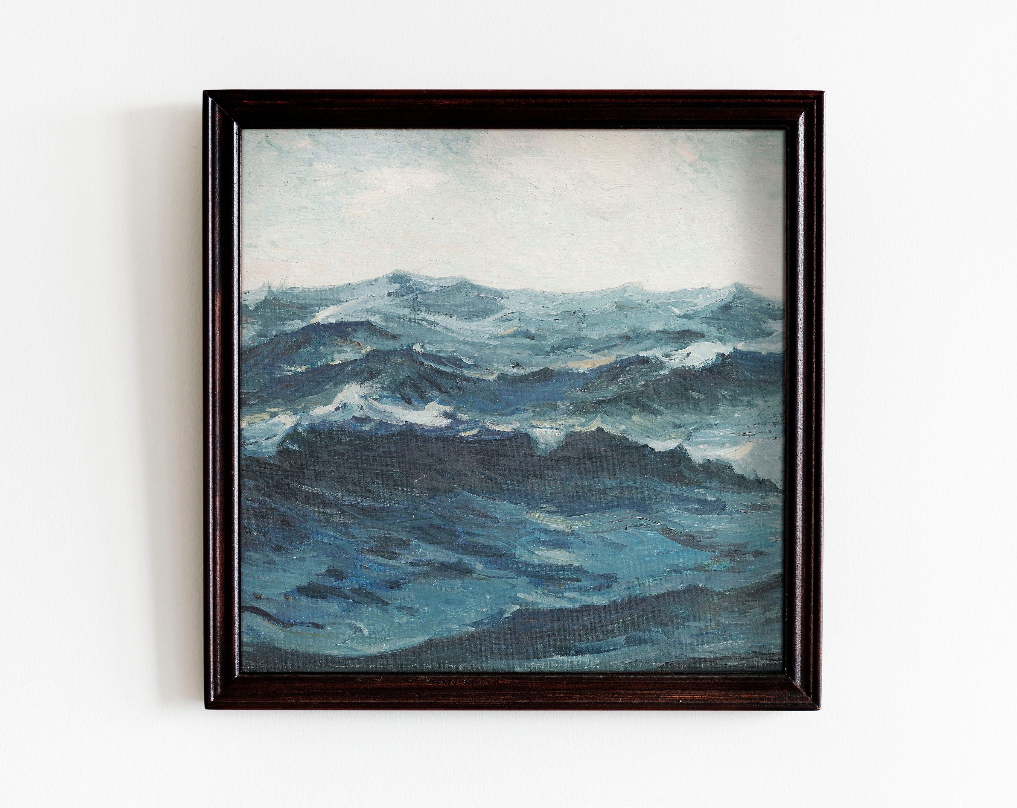 Wave Ocean Seascape Oil Painting
