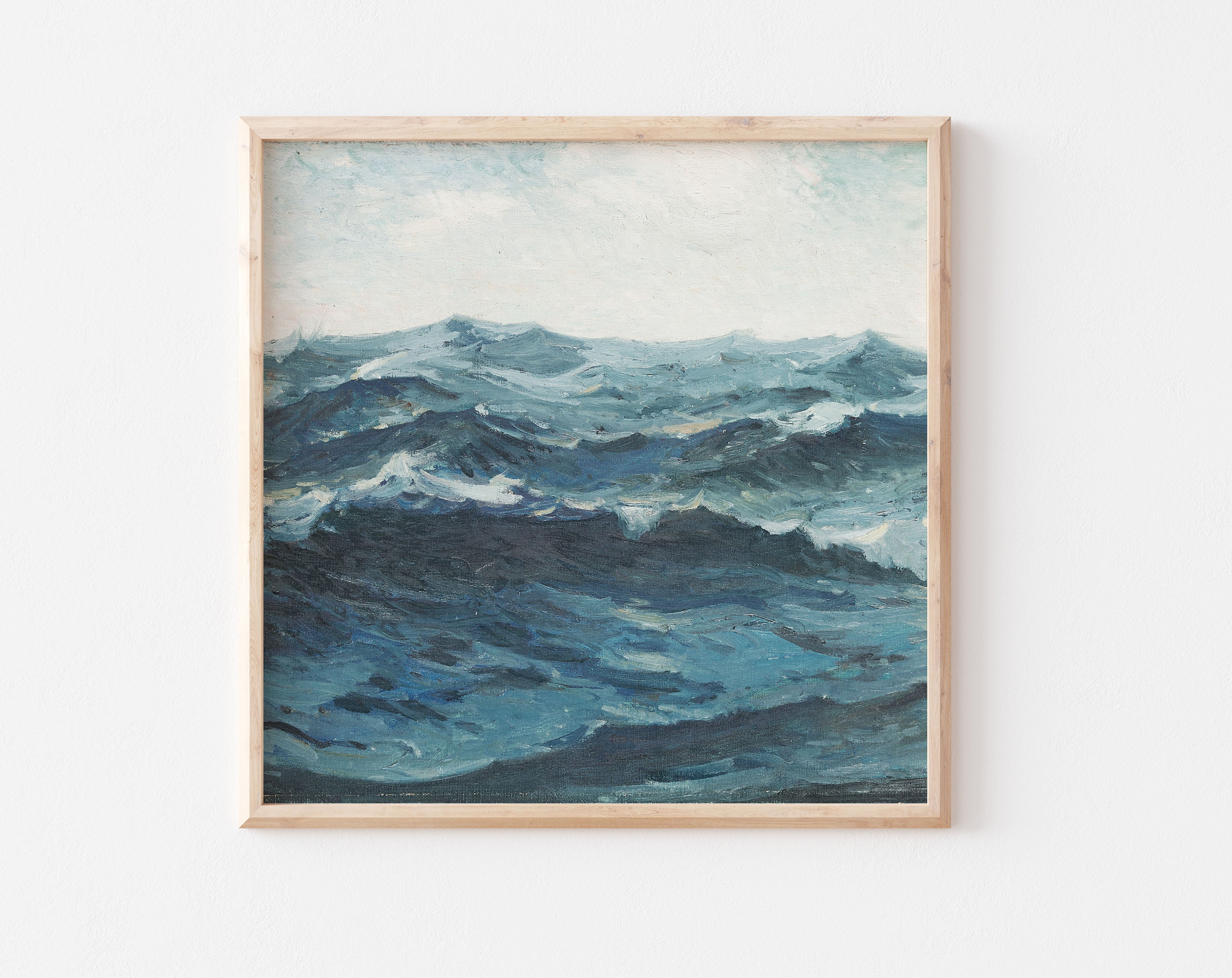 Wave Ocean Seascape Oil Painting