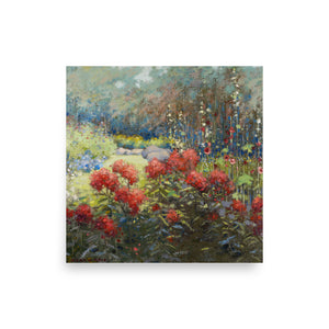 A Garden in September by Mary Hiester Reid oil painting Physical Print Shipped Print Mailed Art Prints
