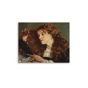 Jo the Beautiful Irish Girl by Gustave Courbet oil painting Physical Print Shipped Print Mailed Art Prints