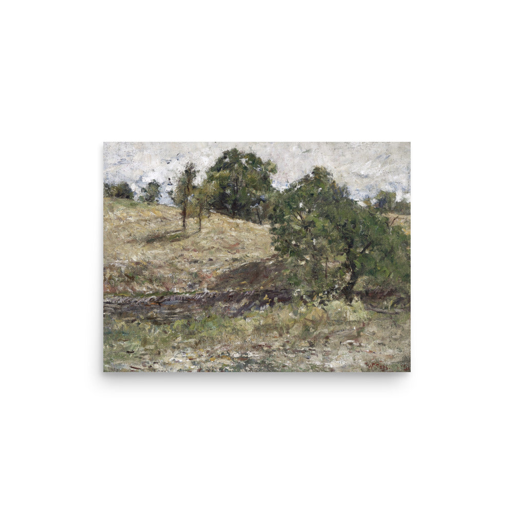 Indiana Landscape by William Forsyth hillside scenery oil painting Physical Print Shipped Print Mailed Art Prints