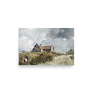 Cottage in the Dunes by Jean Charles Cazin oil painting Physical Print Shipped Print Mailed Art Prints