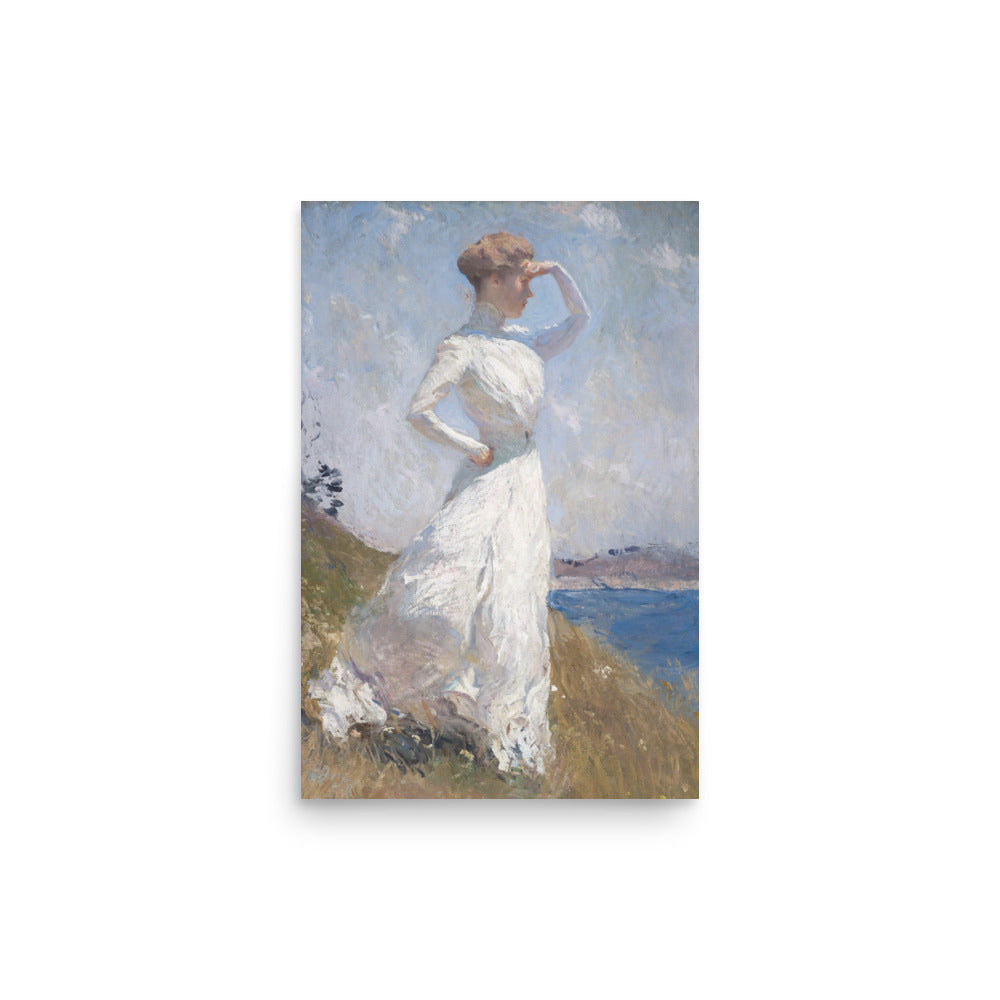 Sunlight by Frank Weston Benson oil painting Physical Print Shipped Print Mailed Art Prints