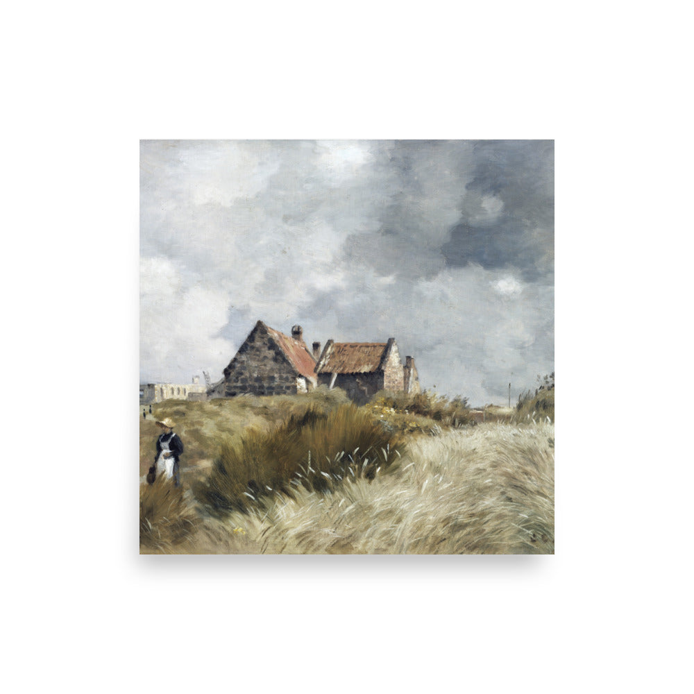 Cottage in the Dunes by Jean Charles Cazin oil painting Physical Print Shipped Print Mailed Art Prints