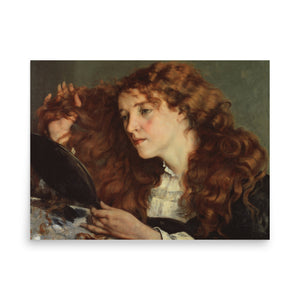 Jo the Beautiful Irish Girl by Gustave Courbet oil painting Physical Print Shipped Print Mailed Art Prints