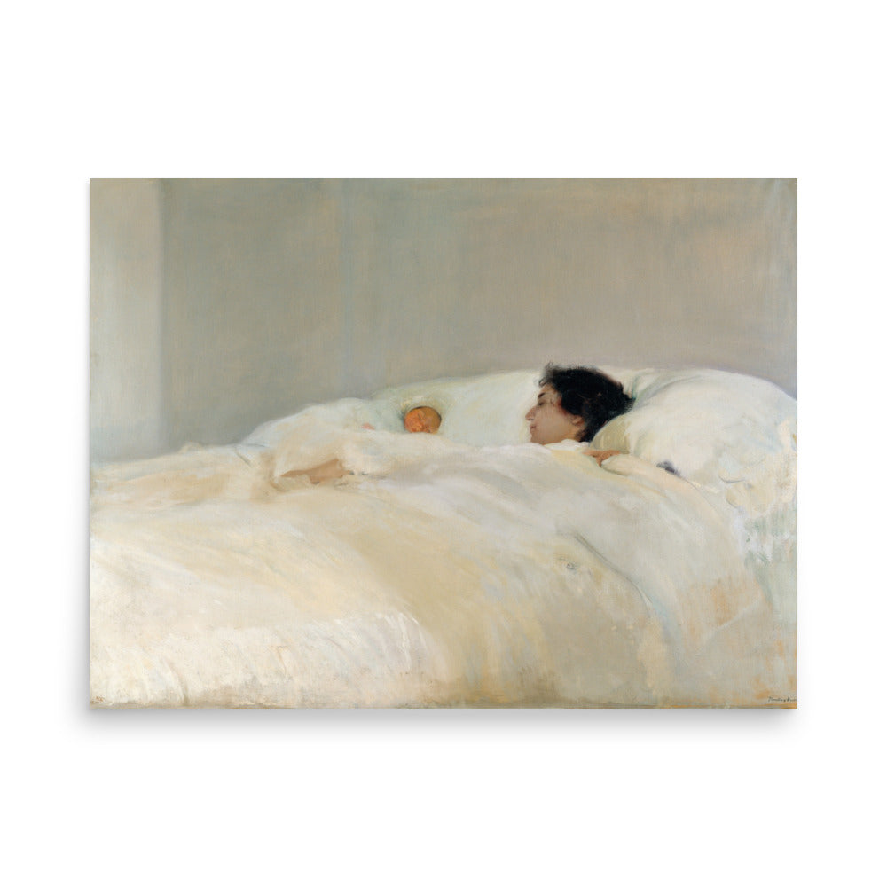 Mother by Joaquin Sorolla Mother oil painting Physical Print Shipped Print Mailed Art Prints