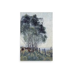 The wattles by Elioth Gruner oil painting Physical Print Shipped Print Mailed Art Prints