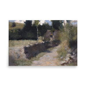 June Connecticut by J Alden Weir oil painting Physical Print Shipped Print Mailed Art Prints