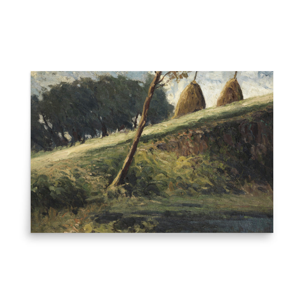 Countryside Landscape by Pere Mayol oil painting Physical Print Shipped Print Mailed Art Prints