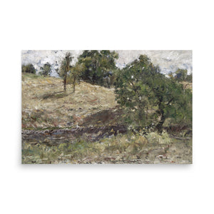 Indiana Landscape by William Forsyth hillside scenery oil painting Physical Print Shipped Print Mailed Art Prints