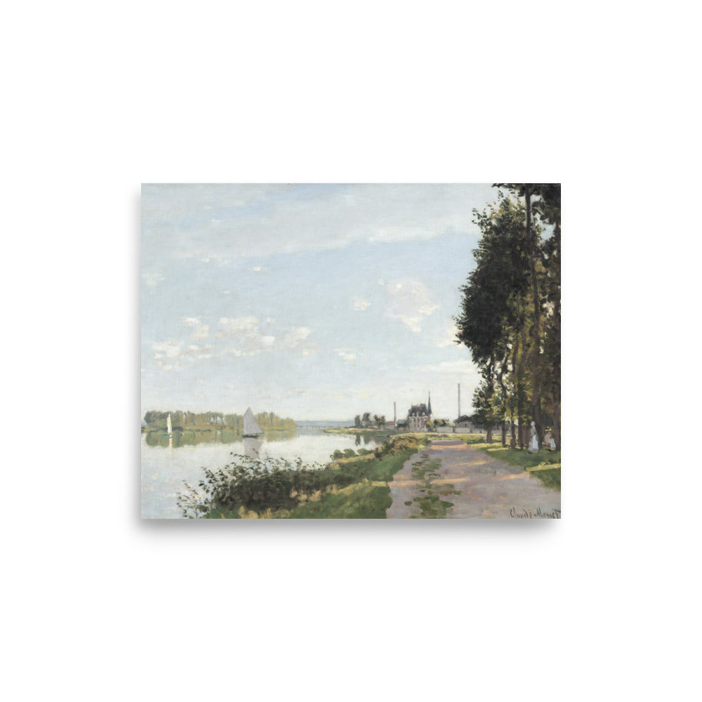 Argenteuil Countryside Landscape oil painting Physical Print Shipped Print Mailed Art Prints