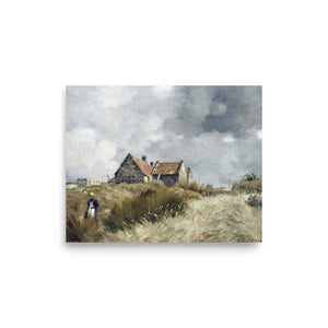 Cottage in the Dunes by Jean Charles Cazin oil painting Physical Print Shipped Print Mailed Art Prints