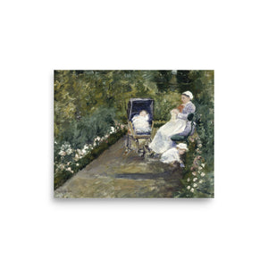 Children in a Garden The Nurse by Mary Cassatt oil painting Physical Print Shipped Print Mailed Art Prints