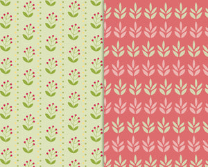 12 Spring Flower Digital Papers 6&quot;, Digital Paper, Flower Digital Paper, Spring Digital Paper, Digital Paper Pack