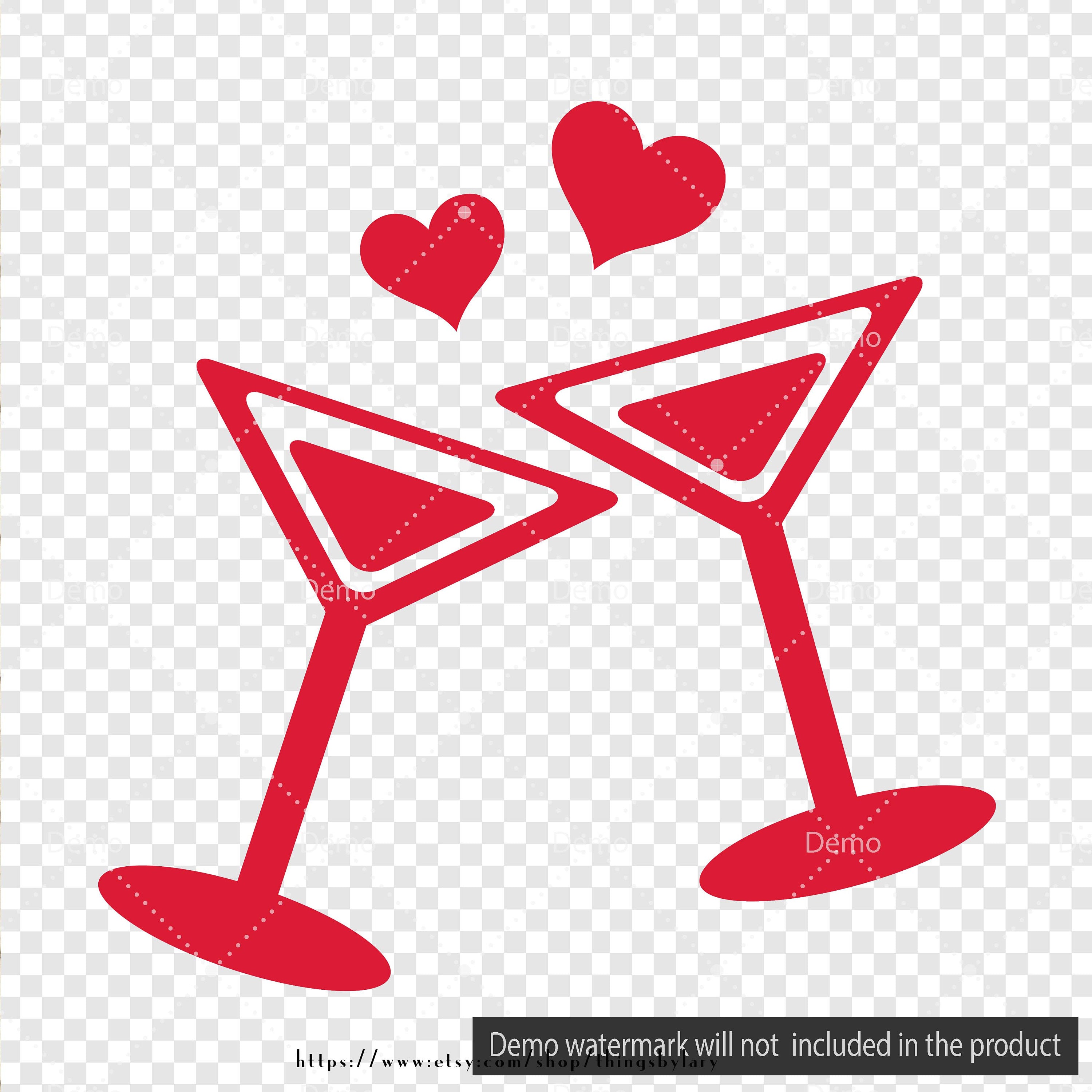Love Cocktail Clipart, Love Clip art, Valentine Clipart, 100 PNG Clipart, Planner Clipart, Instant Download Clipart, 100 Wedding Clipart