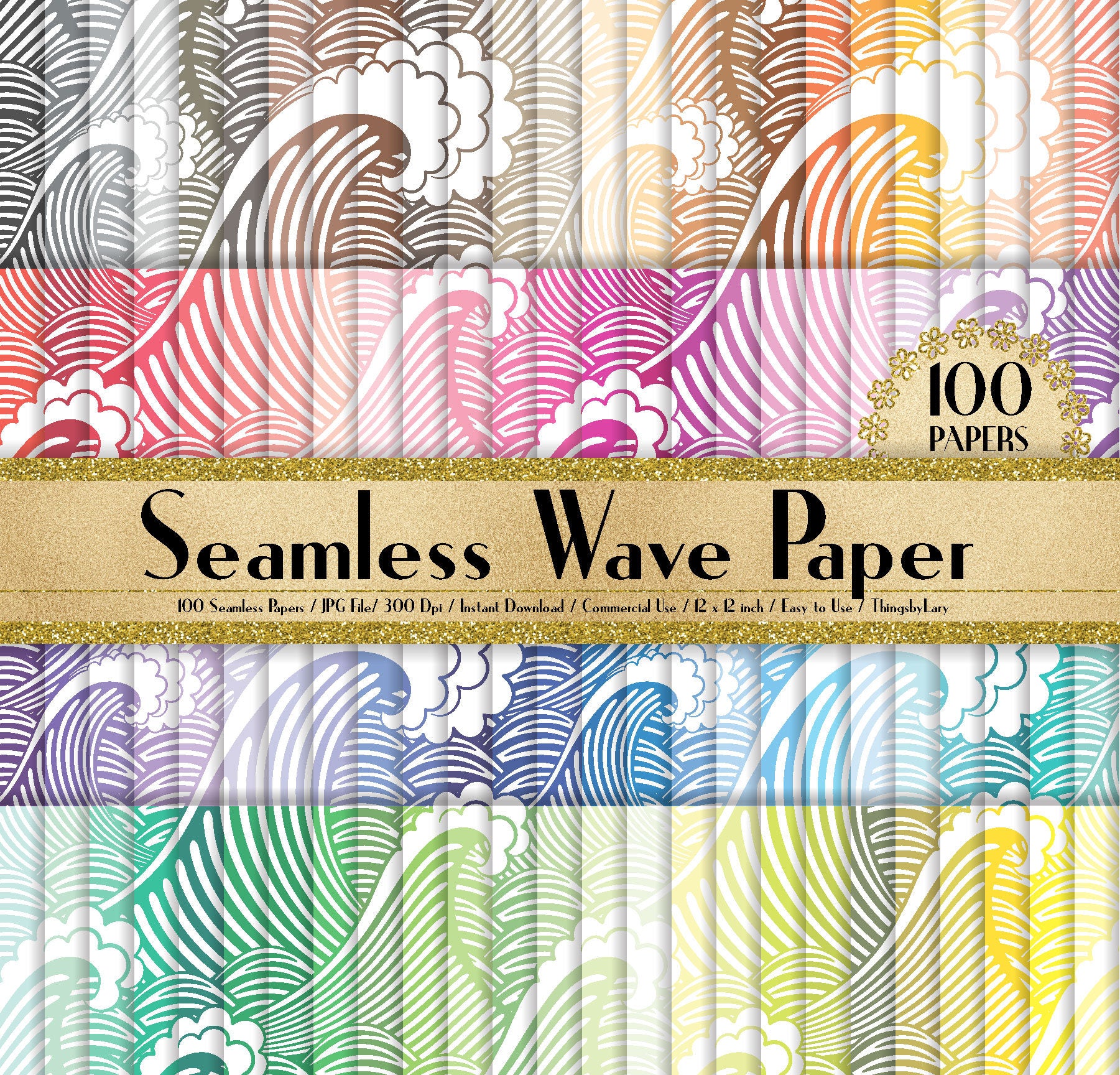 Wave Paper,Sea Paper,Ocean Digital Paper,Wave Digital Paper,Planner Digital Paper,Instant Download Digital Paper, Nautica Paper,300Dpi Paper
