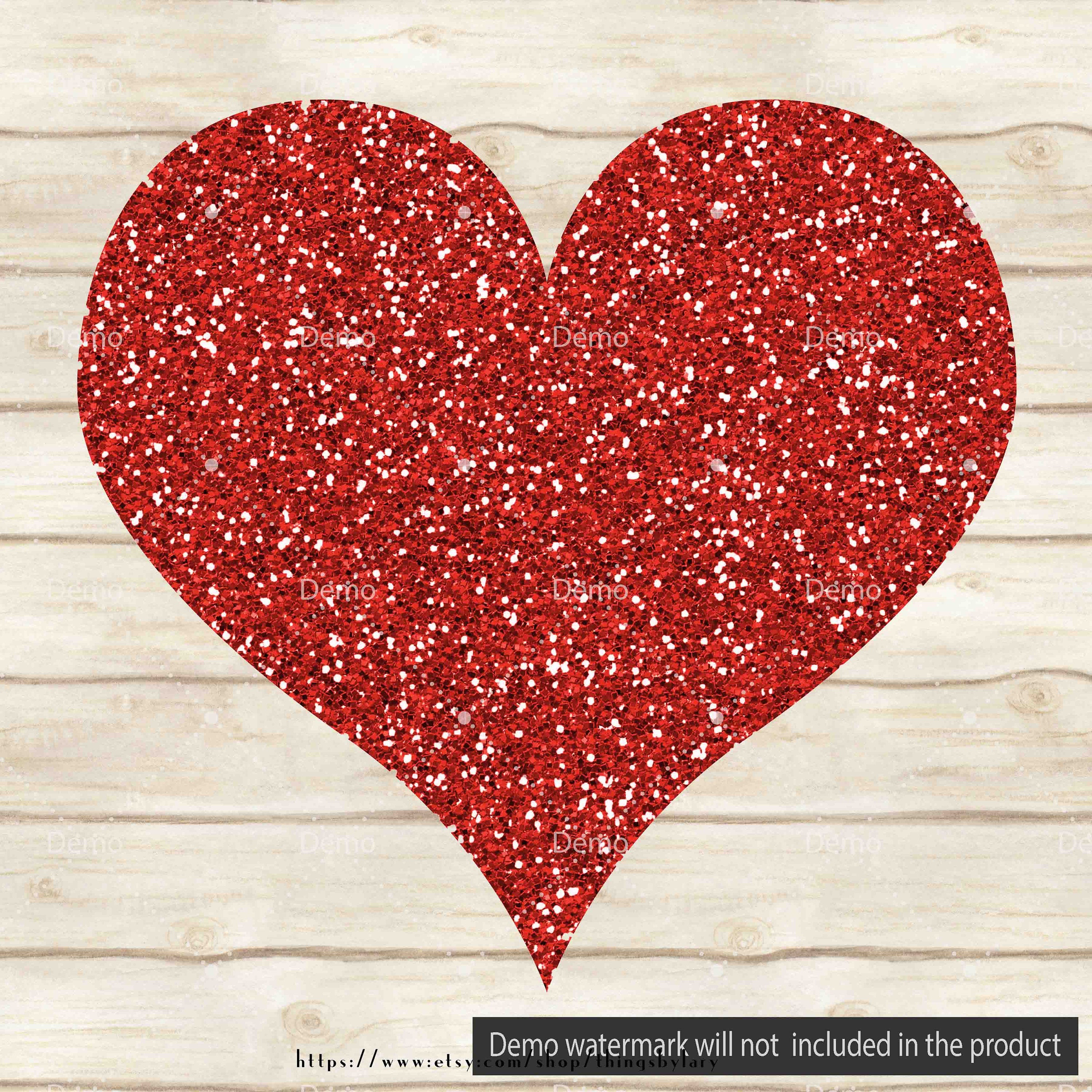 100 Glitter Heart Clipart, Heart Clipart, Glitter Clipart, Love Clipart, 100 PNG Clipart, Planner Clipart, Valentine Clip Arts