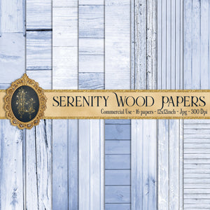 16 Serenity Wood Paper, shabby chic, autumn wedding, rustic wedding paper, scrapbooking, wood paper, pastel wood, serenity color