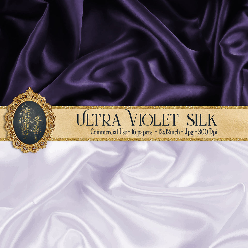 16 Ultra Violet Silk Texture Paper, luxury wedding, scrapbooking, sparkle, Satin Paper, Purple Satin, Purple Silk, Fabric Texture Paper