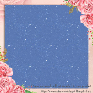 100 Seamless Starry Night Papers in 12inch,300 Dpi Planner Paper,Scrapbook Paper,Rainbow Paper,Vintage Papers,Seamless Starry Papers