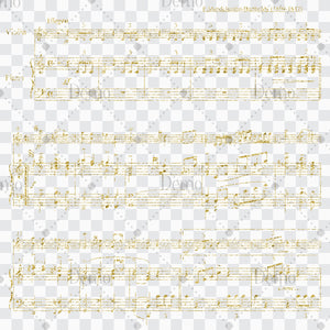 8 Gold Glitter Music Sheet Overlay Images 12 inch, 300 Dpi Planner Paper, Commercial Use, Scrapbook Paper, Digital Music Sheet Overlay