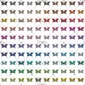 100 Luxury Butterfly Cliparts, Planner Clipart, Colorful Butterfly Clipart, Wedding Graphic, Romantic Graphic, Butterfly Design