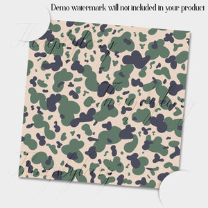 24 Camouflage Pattern Digital Papers 12&quot;, Digital Papers,  Camouflage Digital Paper, Digital Paper Pack, Commercial Use