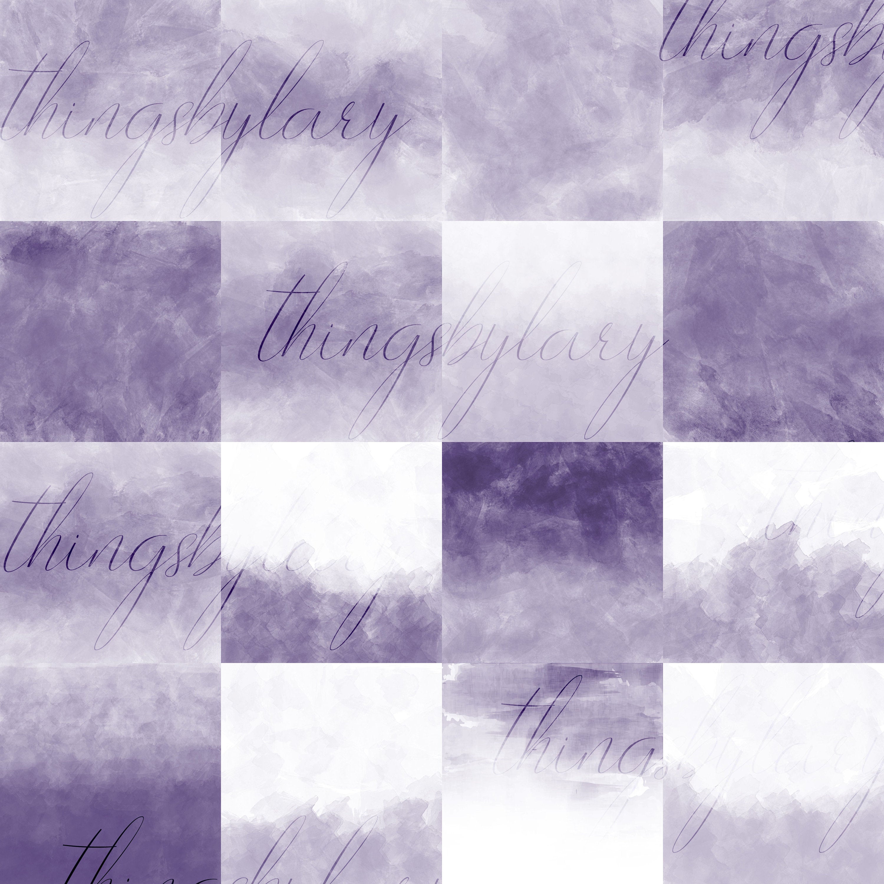 16 Ultra Violet Watercolor Texture Paper, shabby chic, romantic wedding, scrapbooking, ombre watercolor, ombre texture, ombre paper, purple