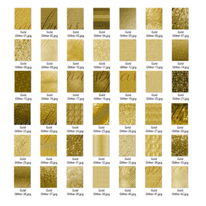 42 Gold Glitter Papers 8.5 x 11 inch, 300 Dpi Planner Paper Commercial Use Scrapbook Paper Digital Glitter, Luxury Gold Paper, Glitter Paper