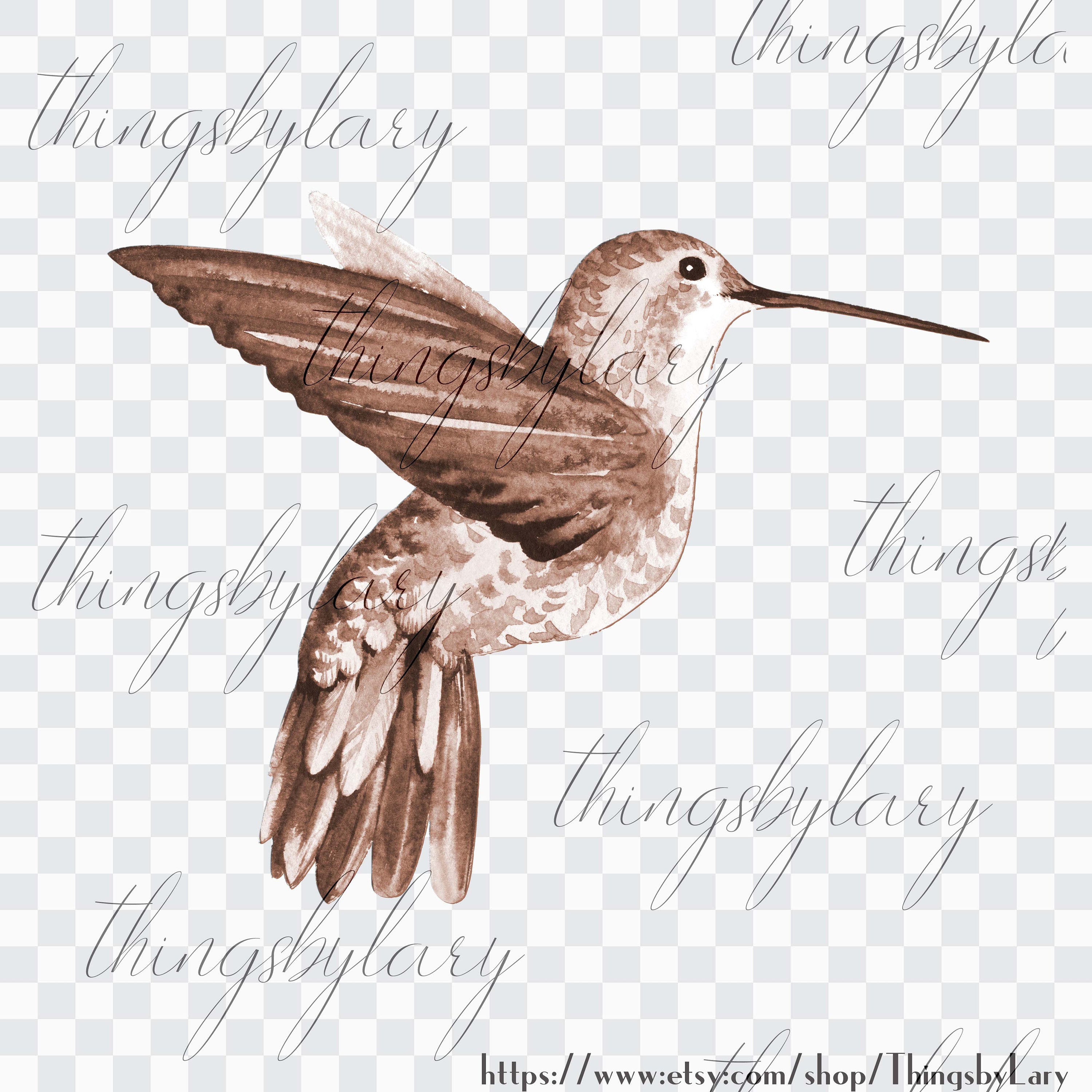 100 Watercolor Hummingbird Cliparts, Planner Clipart, Watercolor Bird Clipart, Wedding Graphic, Romantic Graphic, Hummingbird Design