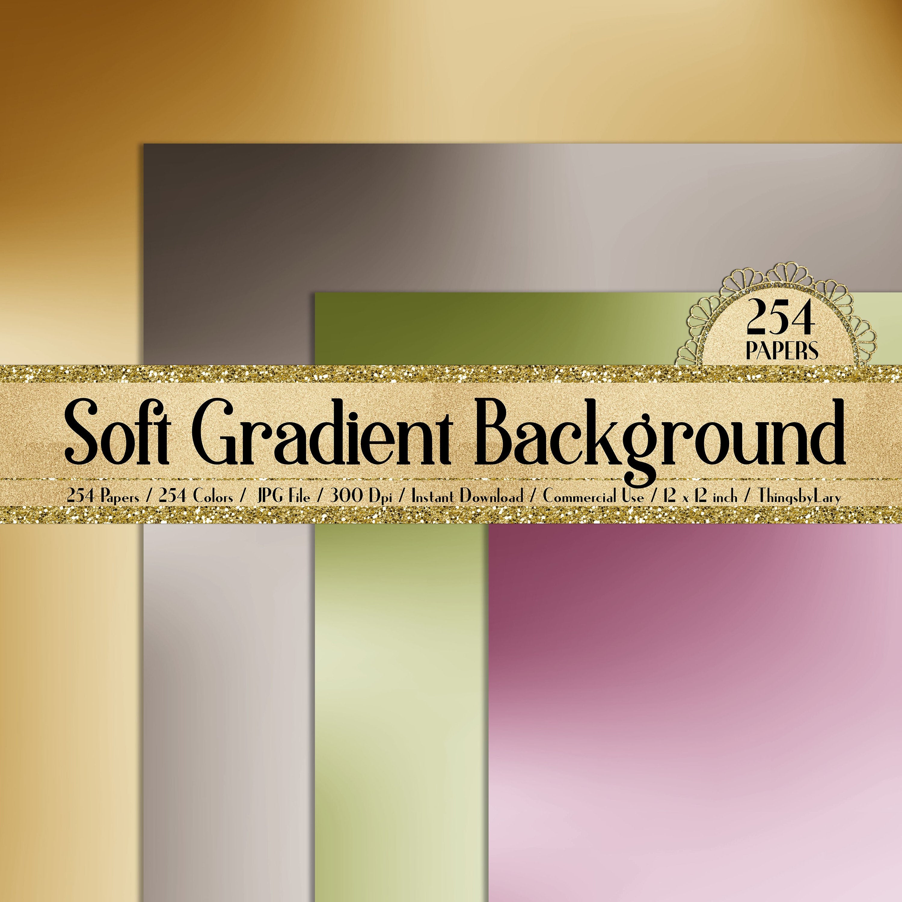 254 Soft Metallic Gradient Background Images 12 inch 300 Dpi Instant Download Commercial Use Metallic Texture Luxury Gradient Digital Papers