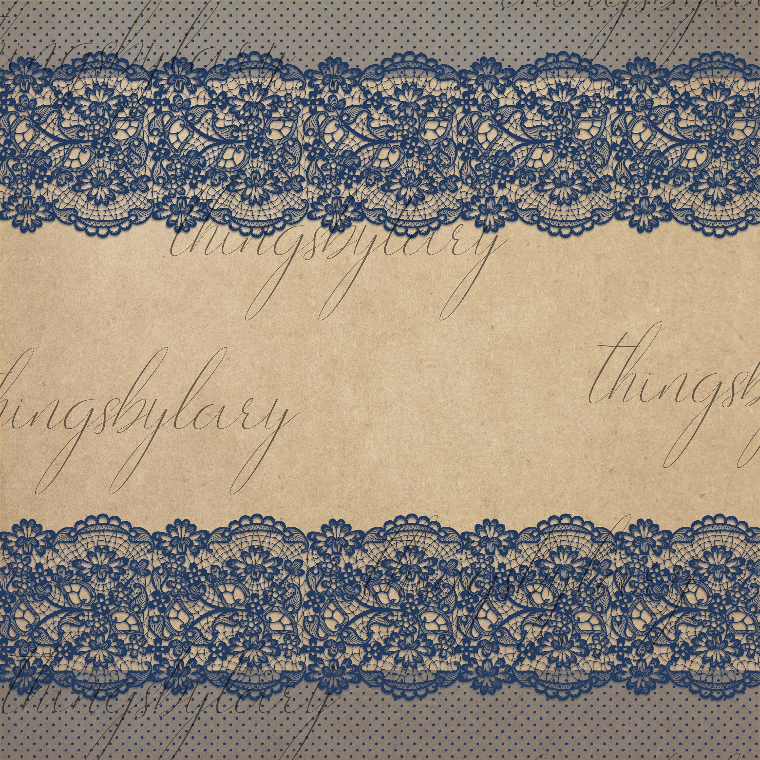 27 Navy Blue Lace Overlays Borders Frames Images PNG Transparent 300 Dpi Instant Download Commercial Use Shabby Chic Wedding Romantic Lacy