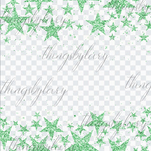 16 Seamless Glitter Star Overlay Images, 16 Colors Gold Silver Pink Red Glitter Star Clipart Digital Seamless Glitter Overlay Commercial Use