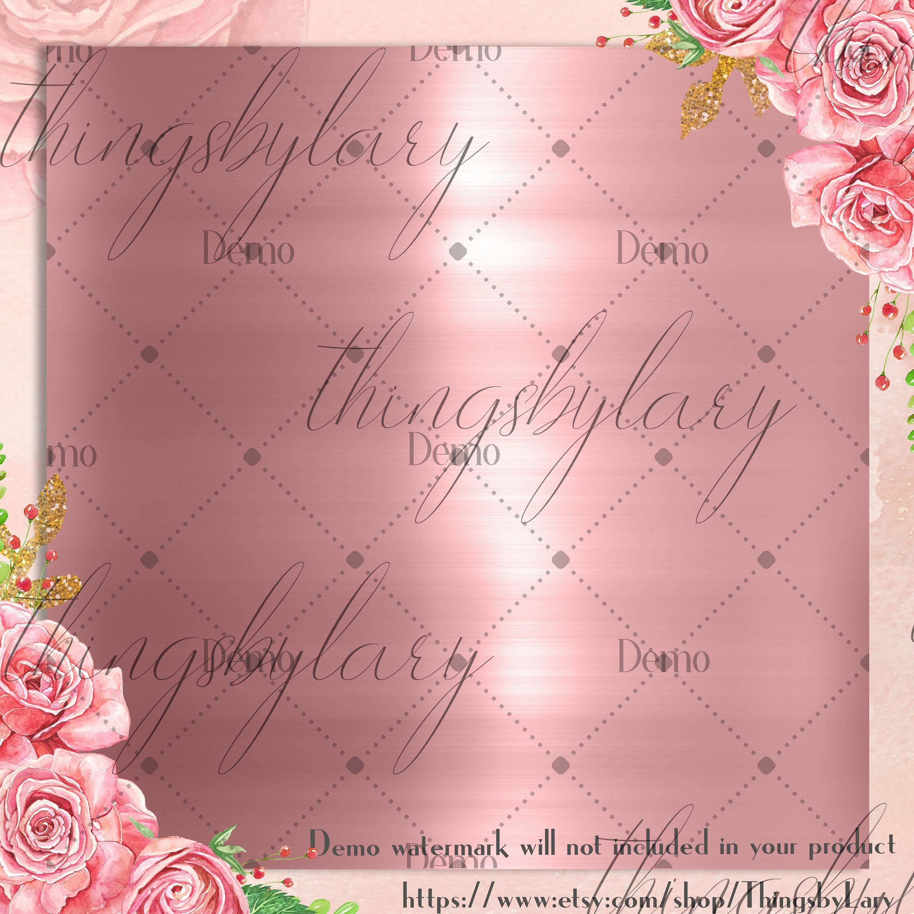 42 Rose Gold Metallic Papers 12 inch, 300 Dpi Planner Paper, Commercial Use, Scrapbook Paper, Metallic, Rosegold Rose Gold Paper