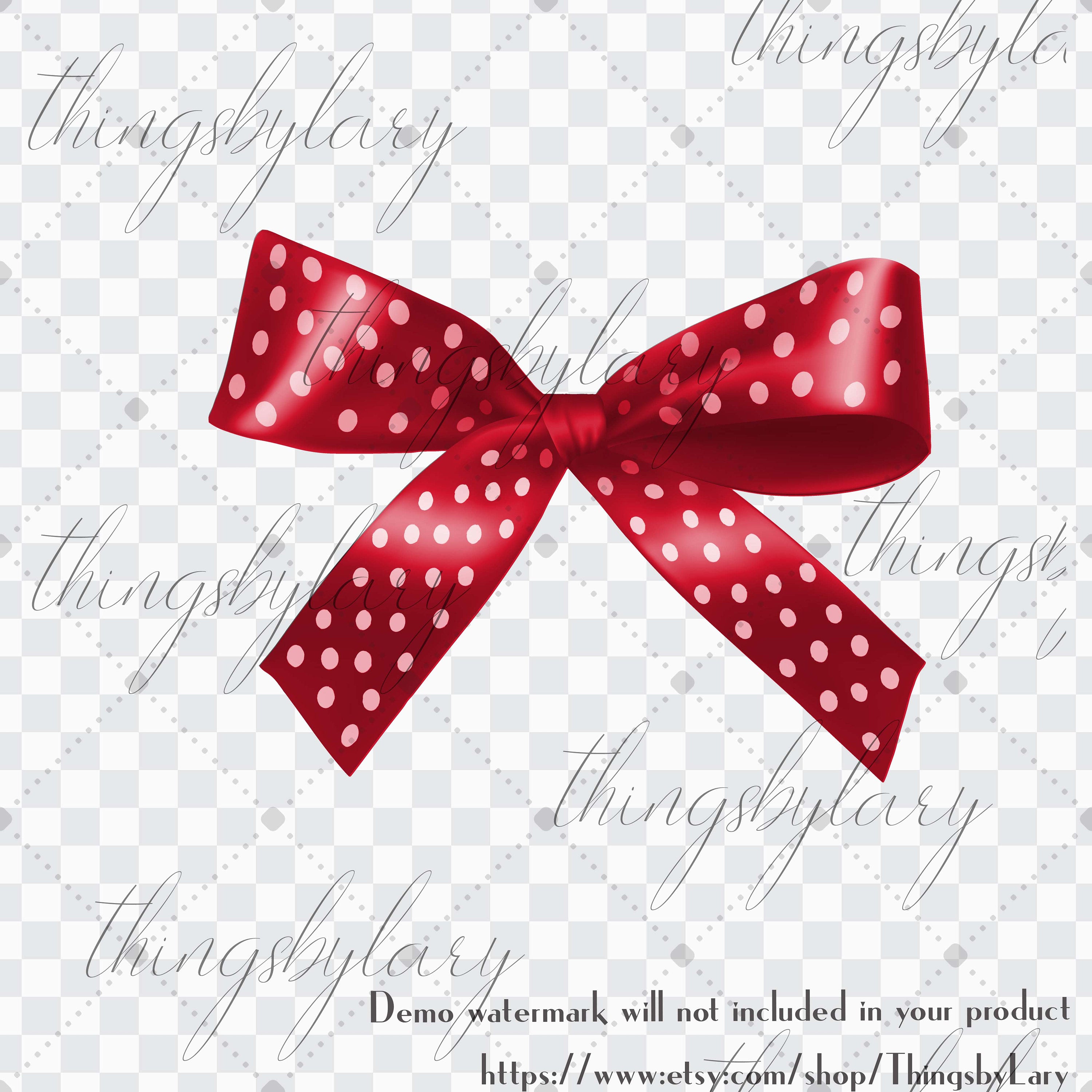 56 Christmas Bows and Ribbons Cliparts, 300 Dpi, Instant Download, Commercial Use, Christmas Gift, Digital Satin Bows, Christmas Invitation